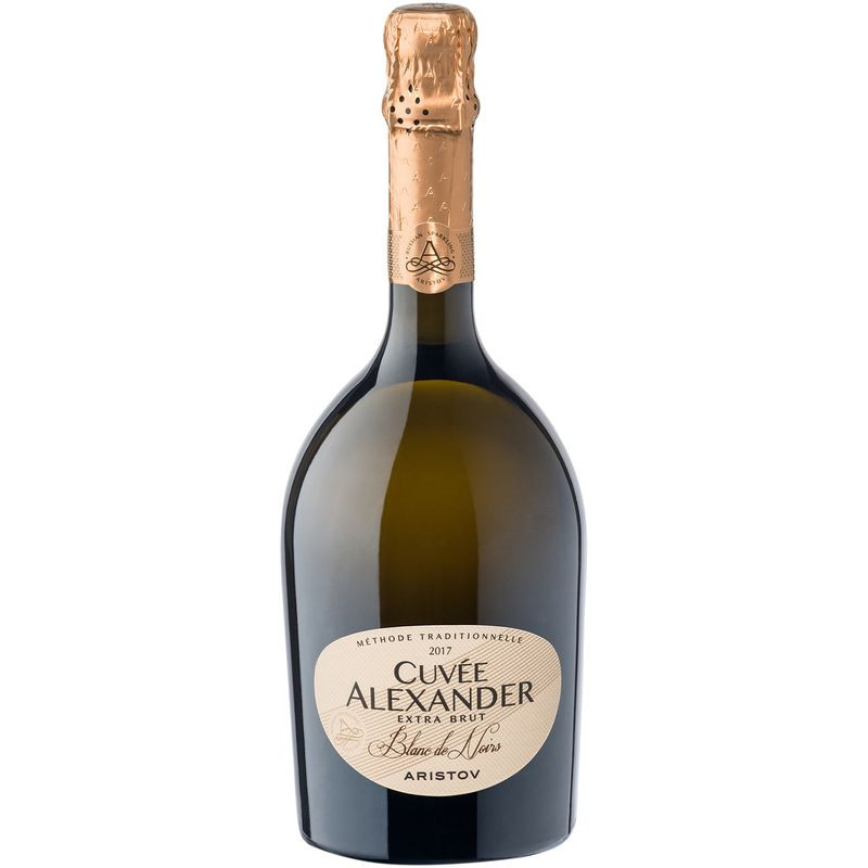 Изображение товара Вино Aristov Cuvee Alexander Blanc De Noirs белое экстра брют 750мл