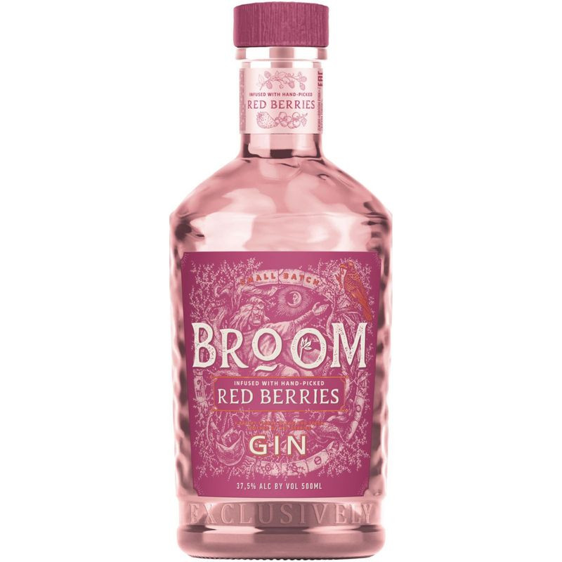 Изображение товара Джин Broom pink 37.5% 500мл - уникальный вкус