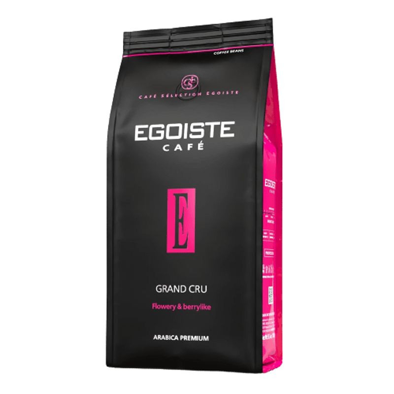 Изображение товара Кофе Egoiste Grand Cru натуральный жареный 1 кг арабика в зёрнах