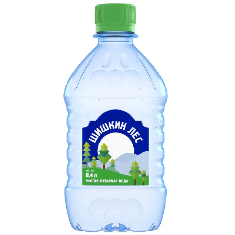 Изображение товара Вода Шишкин лес питьевая негазированная, 400мл