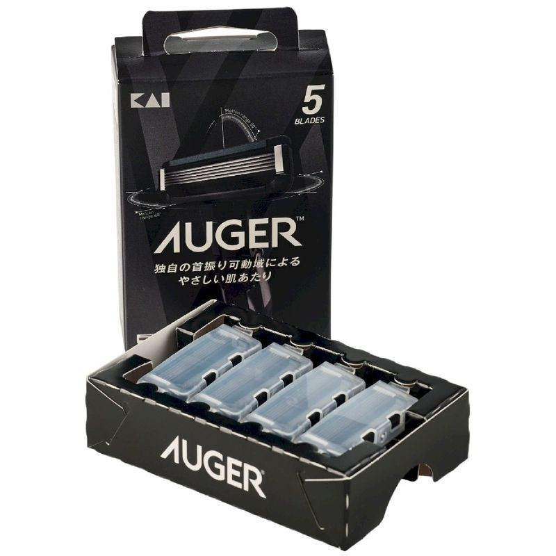 Изображение товара Кассеты сменные Auger для бритвенного станка, 4шт