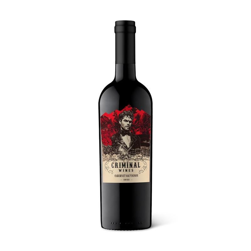 Изображение товара Вино Criminal Wines Cabernet Sauvignon красное полусухое 13.5% 750мл Чили