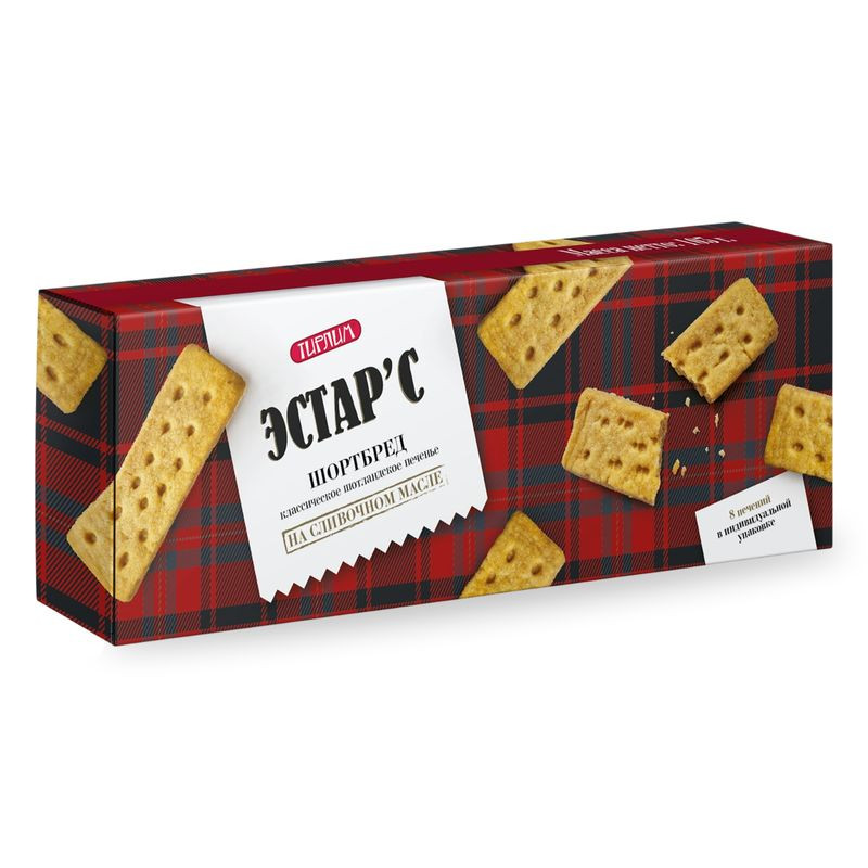 Изображение товара Печенье Тирлим сдобное на сливочном масле, 103г - вкусное и качественное лакомство