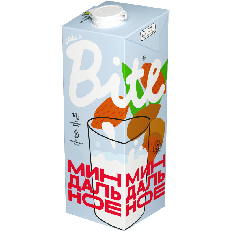 Изображение товара Напиток Миндальный Take a Bite для питания детей старше 2-х лет