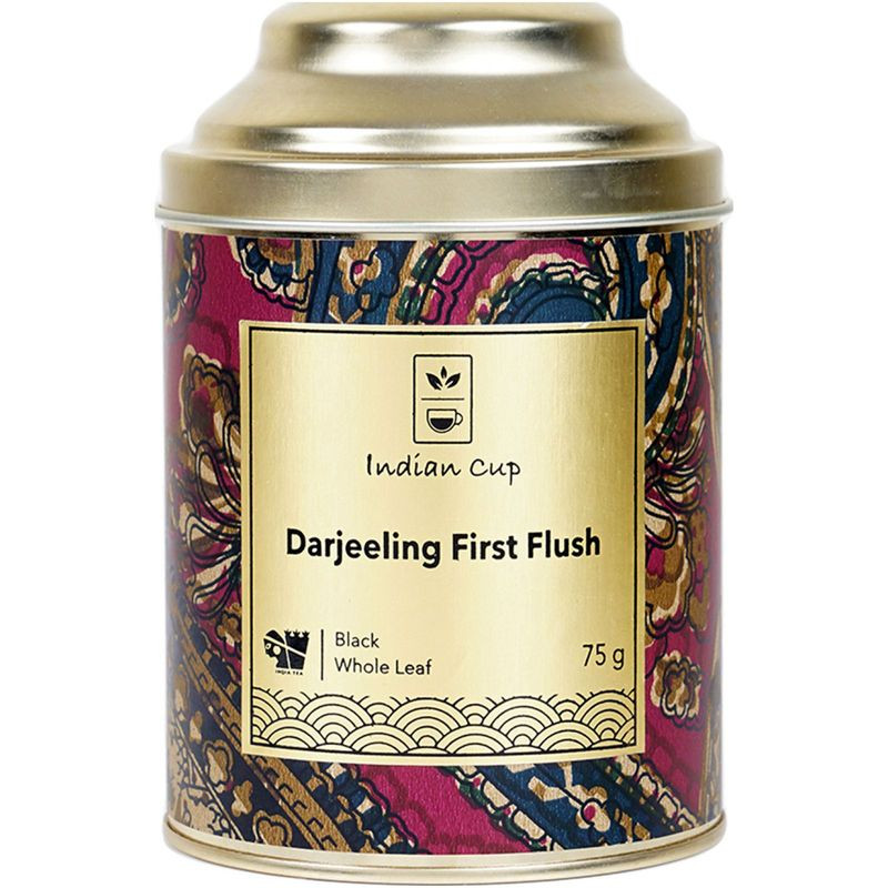 Изображение товара Чай Indian Cup Дарджилинг Первый сбор чёрный 75 г натуральный высший сорт
