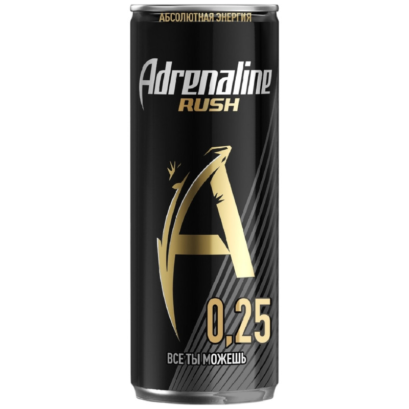 Изображение товара Энергетический напиток Adrenaline Rush, 250мл