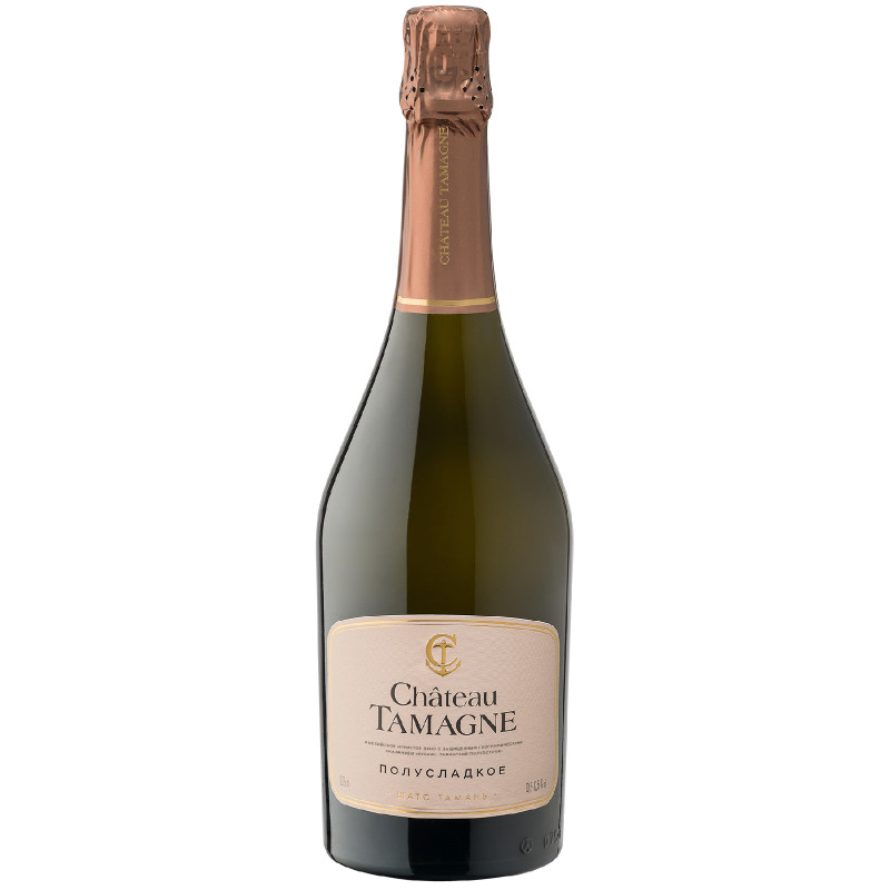 Изображение товара Игристое вино Chateau Tamagne белое полусладкое 12% 750 мл