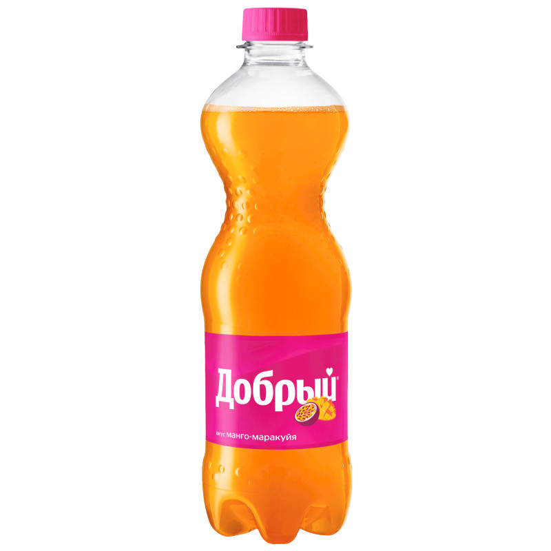 Изображение товара Напиток газированный Добрый со вкусом Манго-Маракуйя, 500мл