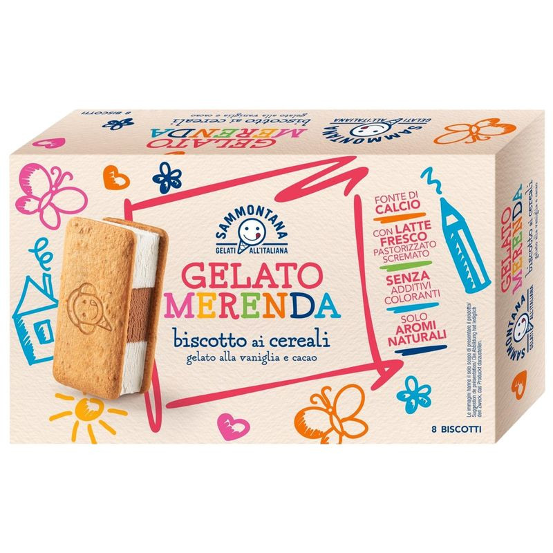 Изображение товара Мороженое Sammontana Gelato Merenda итальянское 360г