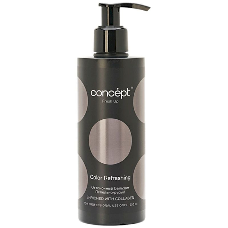 Изображение товара Бальзам для волос Concept Fresh Up Пепельно-русый оттеночный 250 мл