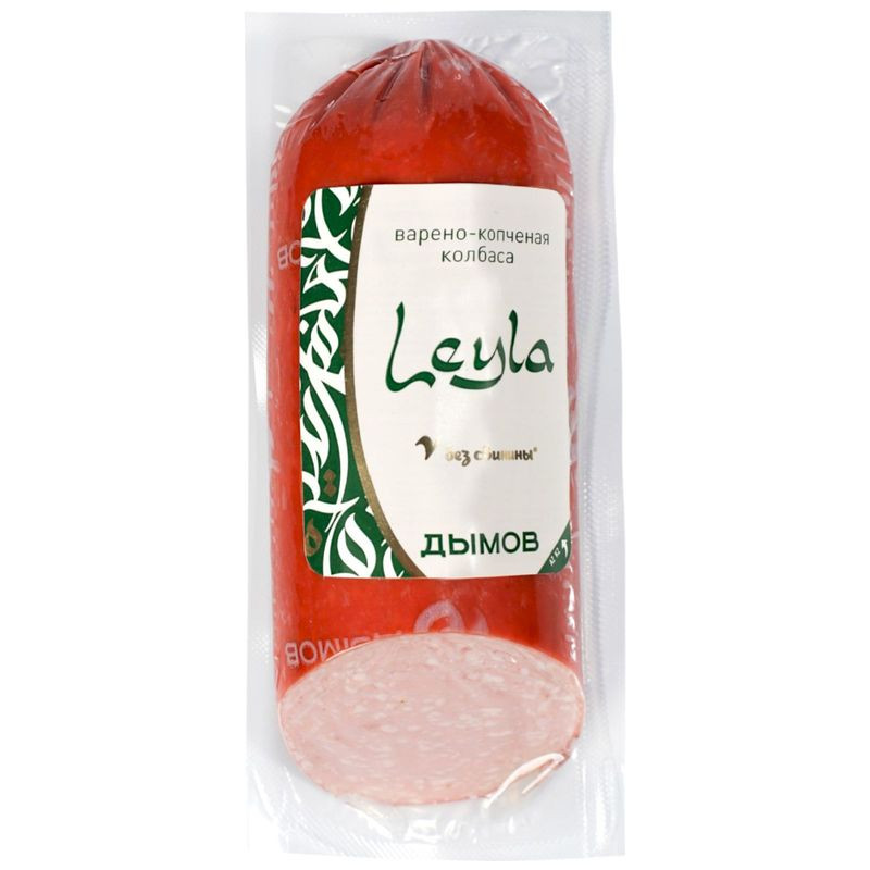 Изображение товара Дымов Сервелат Лейла варёно-копчёный из говядины и курицы 330г