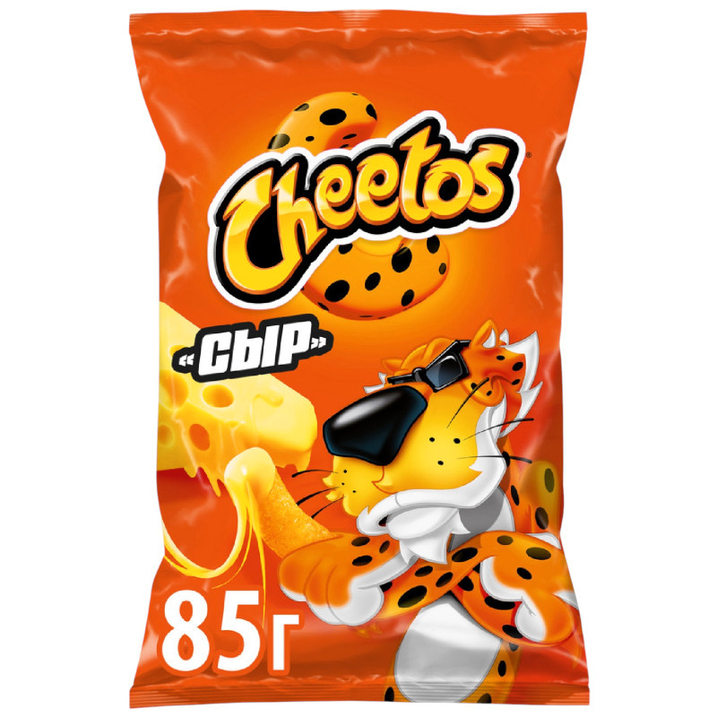 Изображение товара Кукурузные снеки Cheetos Сыр, 85г