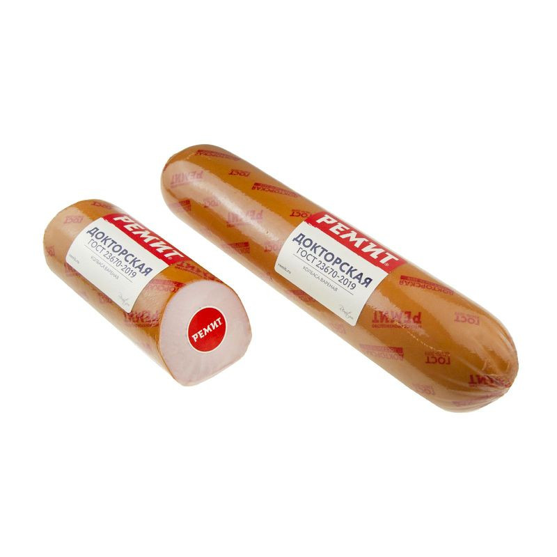 Изображение товара Колбаса варёная Докторская Ремит Россия высшее качество