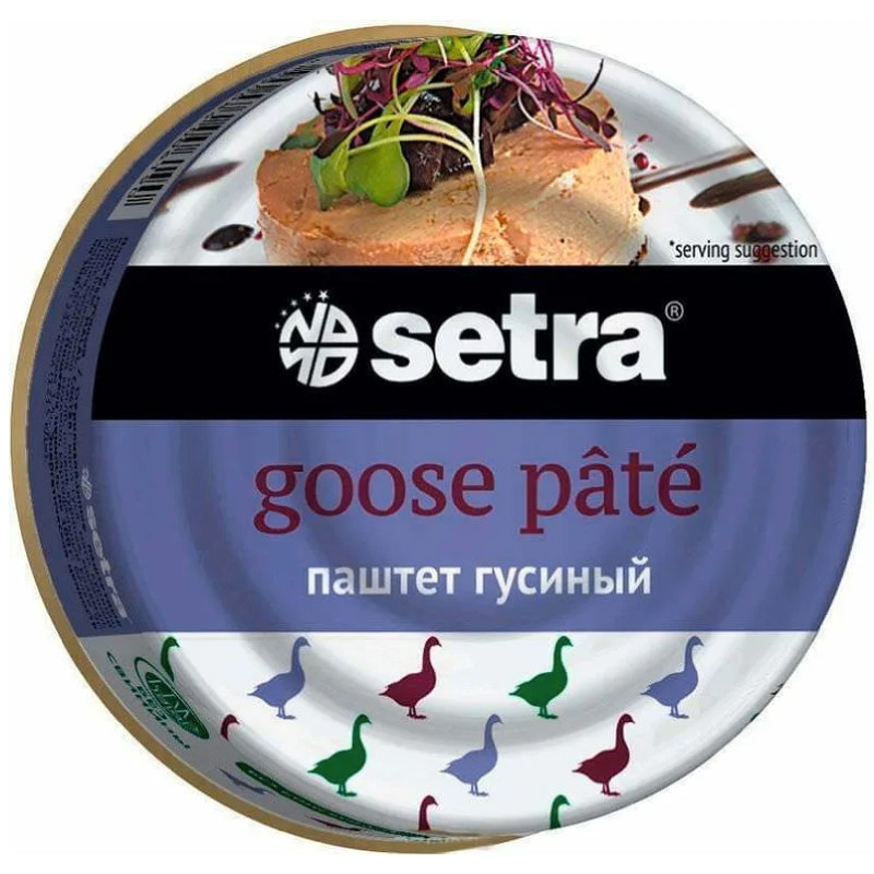 Изображение товара Паштет Setra Гусиный, 100г