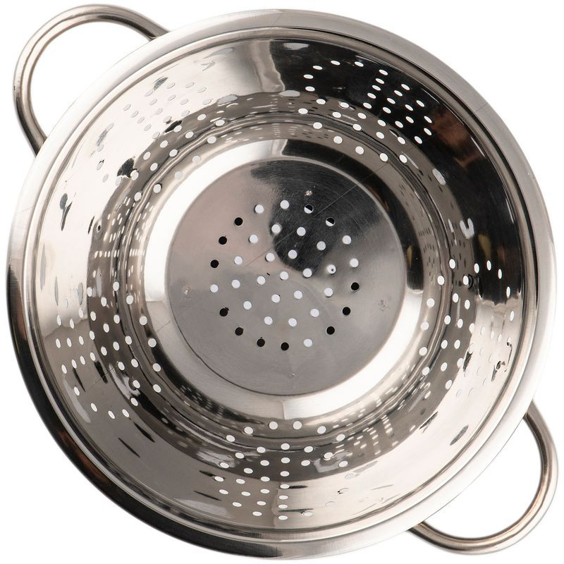 Изображение товара Дуршлаг Shri Impex 24 см стальной кухонный аксессуар для промывания