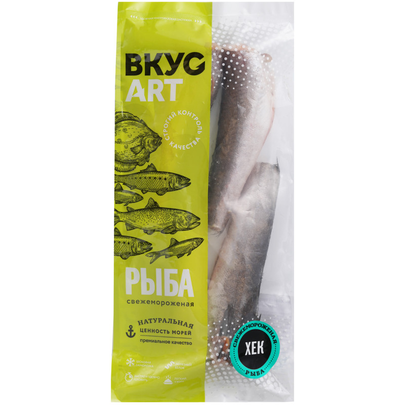 Изображение товара Хек ВкусАрт тушка замороженная, 800г