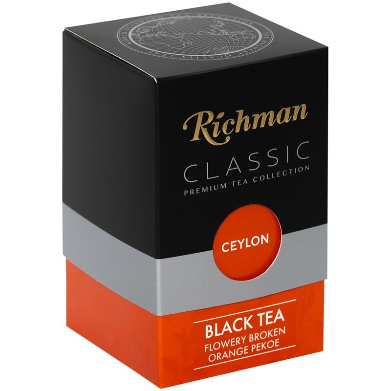 Изображение товара Чай Richman Flowery Brocken Orange Pekoe 100 г среднелистовой чёрный