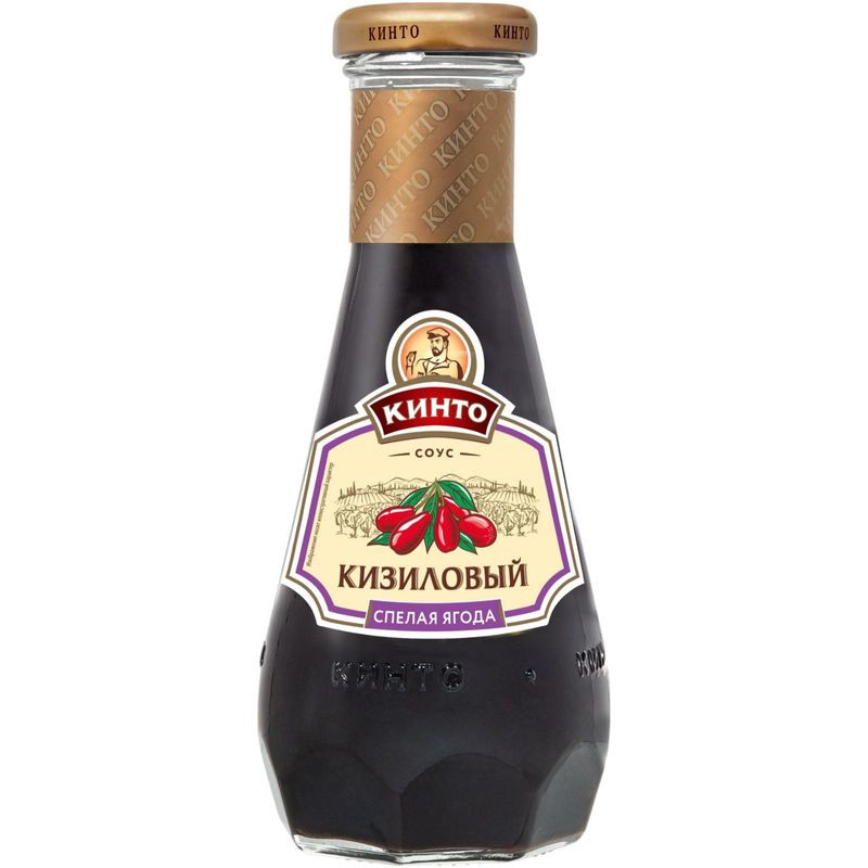 Изображение товара Кинто Зогалшараб кизиловый соус фруктовый 370 мл натуральный кисло-сладкий