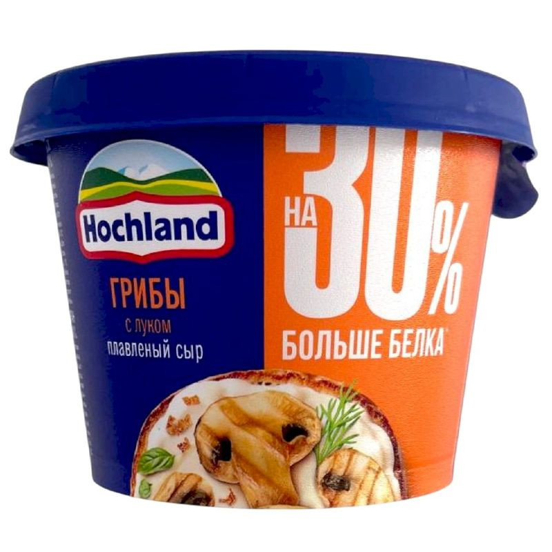 Изображение товара Сыр плавленый Hochland Грибы С Луком 40% 230г