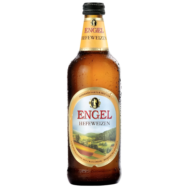 Изображение товара Пиво Engel Hell светлое пастеризованное фильтрованное 4.8% 500мл
