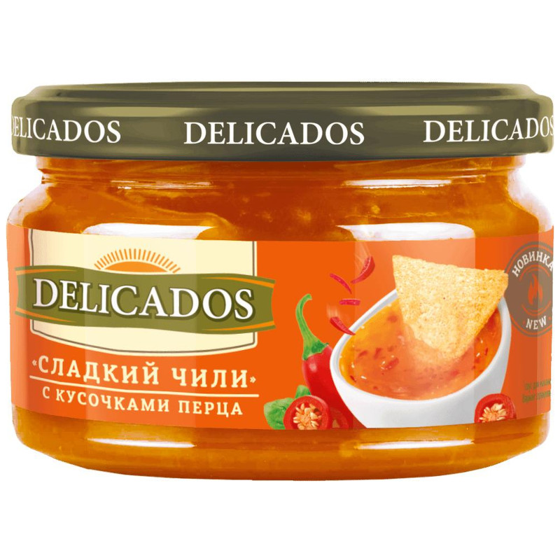 Изображение товара Соус Delicados Сладкий чили деликатесный, 200мл