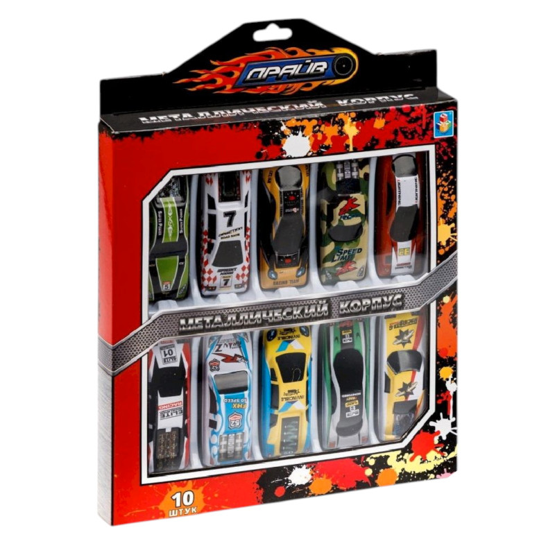 Изображение товара Машинка 1Toy в ассортименте, 10шт