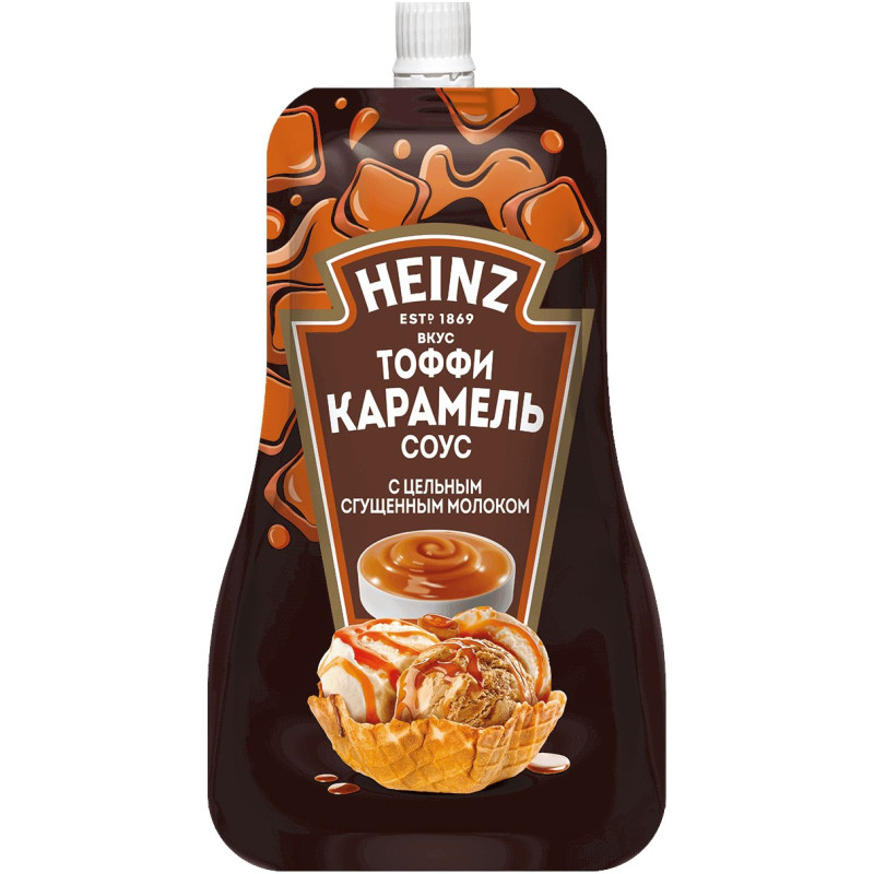 Изображение товара Соус Heinz Вкус Тоффи Карамель, 200г