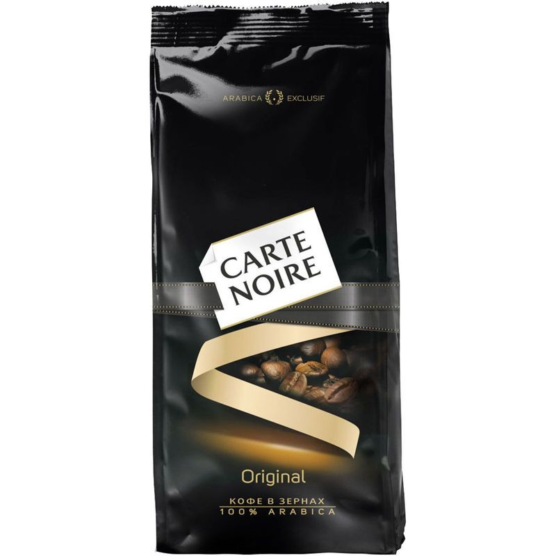Изображение товара Кофе жареный в зернах Carte Noire Original 230 г арабика Россия