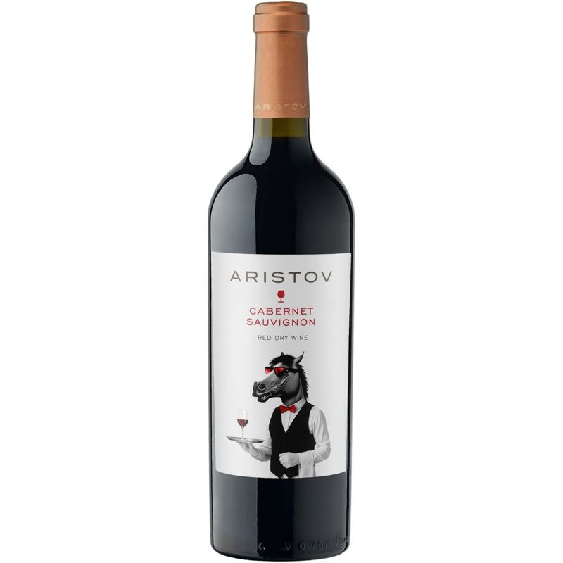 Изображение товара Вино Аристов Каберне Совиньон Кубань красное сухое 750мл