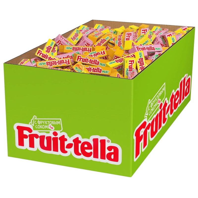 Изображение товара Конфеты Fruittella Мини жевательные с фруктовым вкусом 82 г Россия