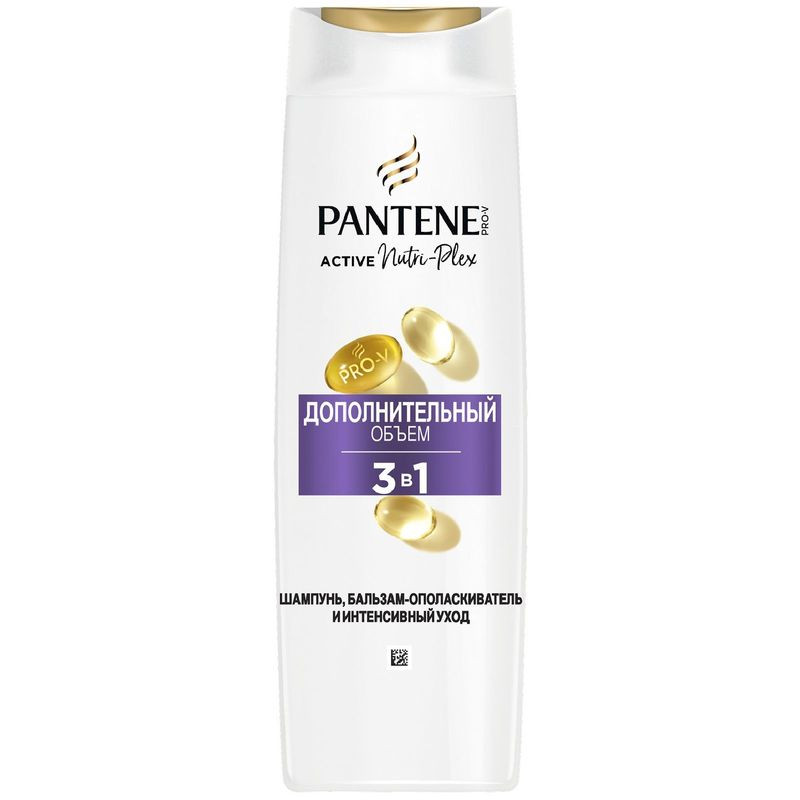 Изображение товара Шампунь-бальзам Pantene Pro-V 3в1 для тонких волос, 360мл