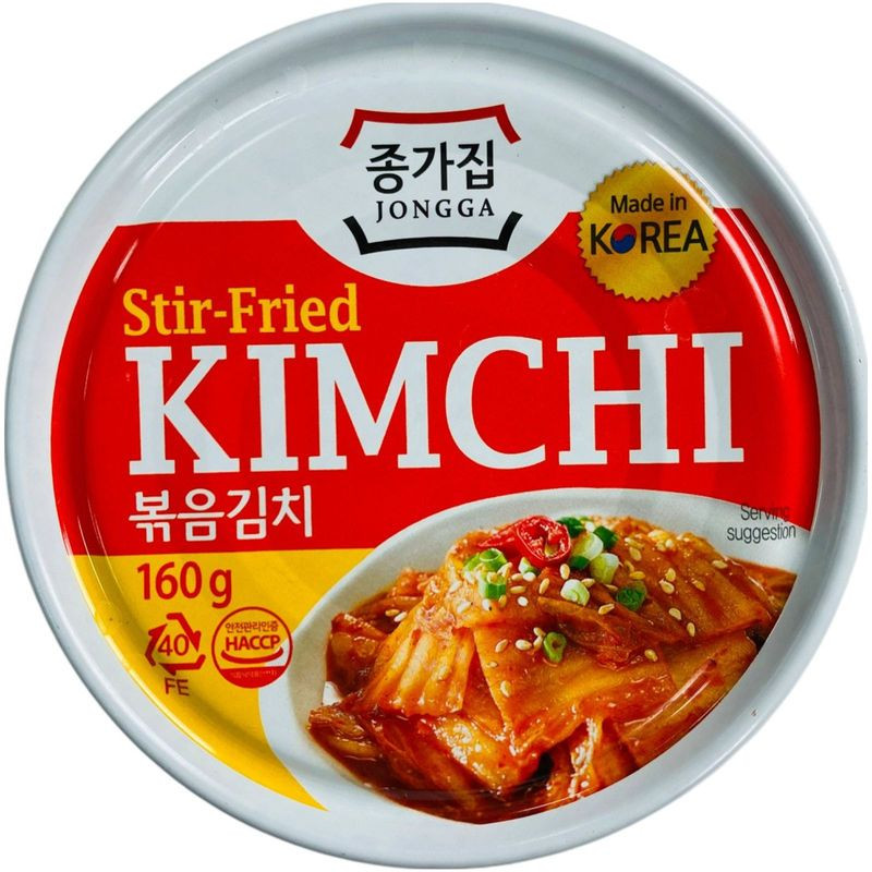 Изображение товара Капуста Jongga Дэсанг Кимчи жареная острая 160г Корейский острый кимчи