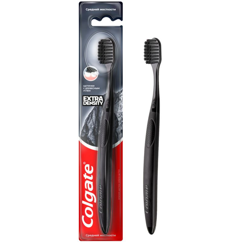 Изображение товара Зубная щётка Colgate Extra Density средней жесткости для взрослых