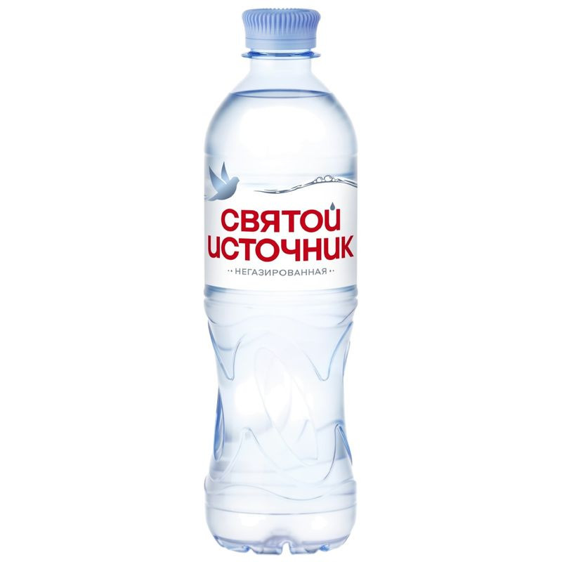 Изображение товара Вода Святой источник ключевая питьевая негазированная, 500мл