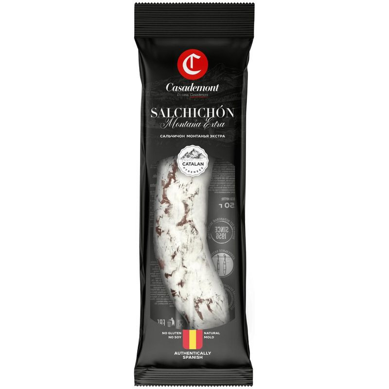 Изображение товара Колбаса сыровяленая Casademont Сальчичон Монтанья экстра 250 г высокого качества