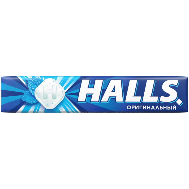 Изображение товара Карамель леденцовая Halls Оригинальный ментол-эвкалипт, 25г