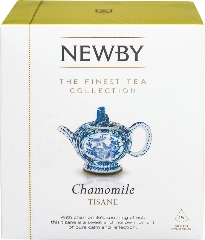 Изображение товара Чай травяной Newby Ромашка в пирамидках 15х2.5 г натуральный травяной чай