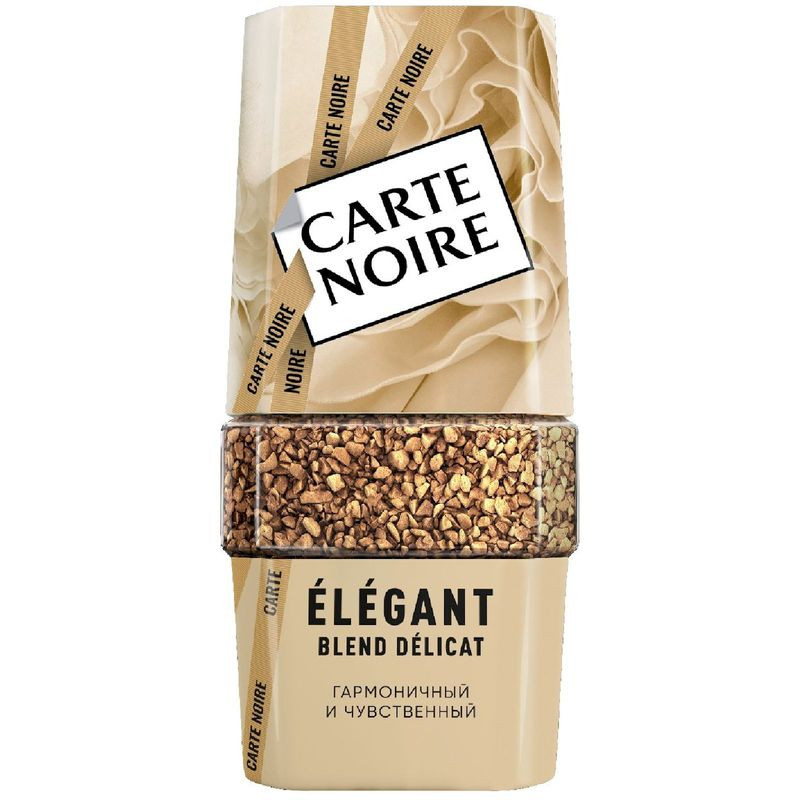 Изображение товара Кофе растворимый Carte Noire Elegant натуральный 95г РФ