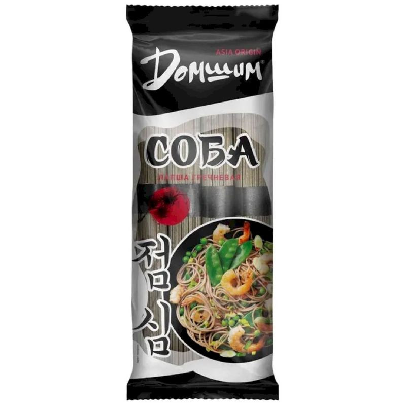 Изображение товара Гречневая лапша Домшим 250 г натуральный продукт быстрое приготовление