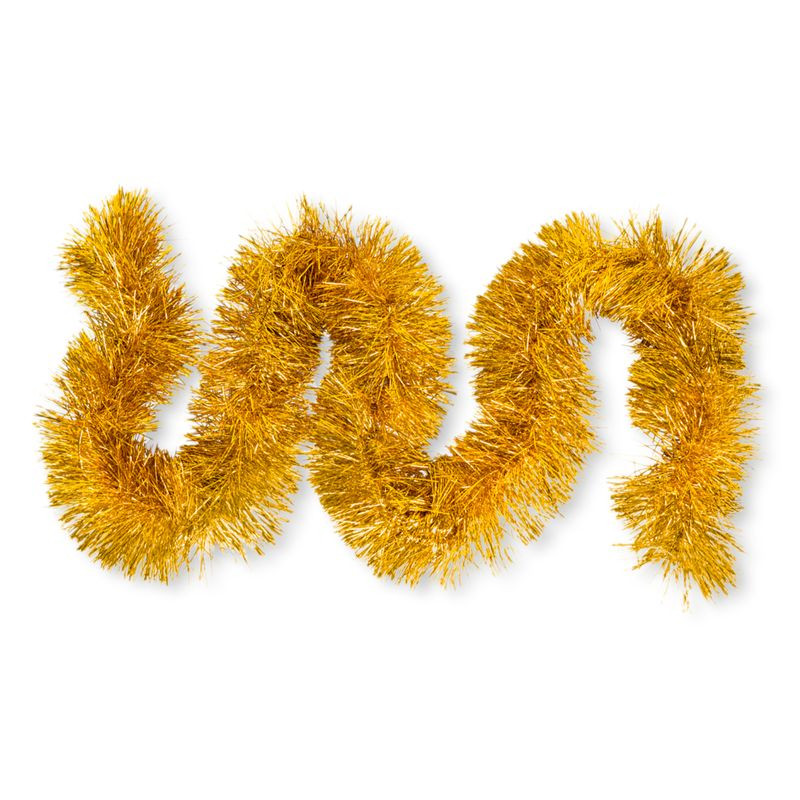 Изображение товара Пушистая новогодняя мишура Маркет, декоративный новогодний украшение