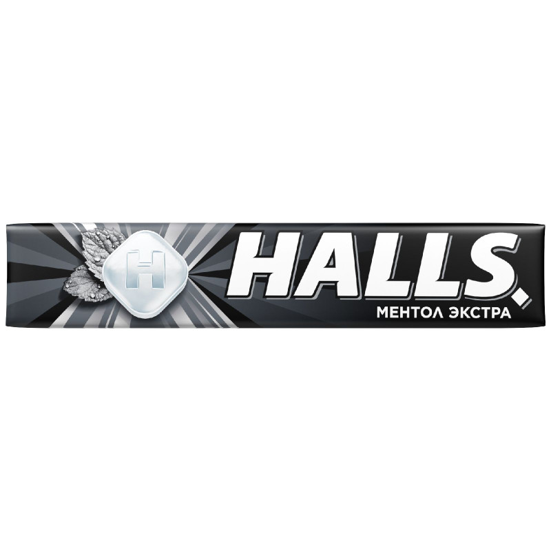 Изображение товара Карамель леденцовая Halls Ментол Экстра ментол-эвкалипт, 24.5г