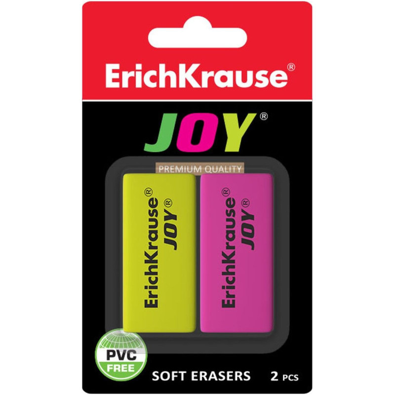 Изображение товара Ластик ErichKrause Joy, 2шт