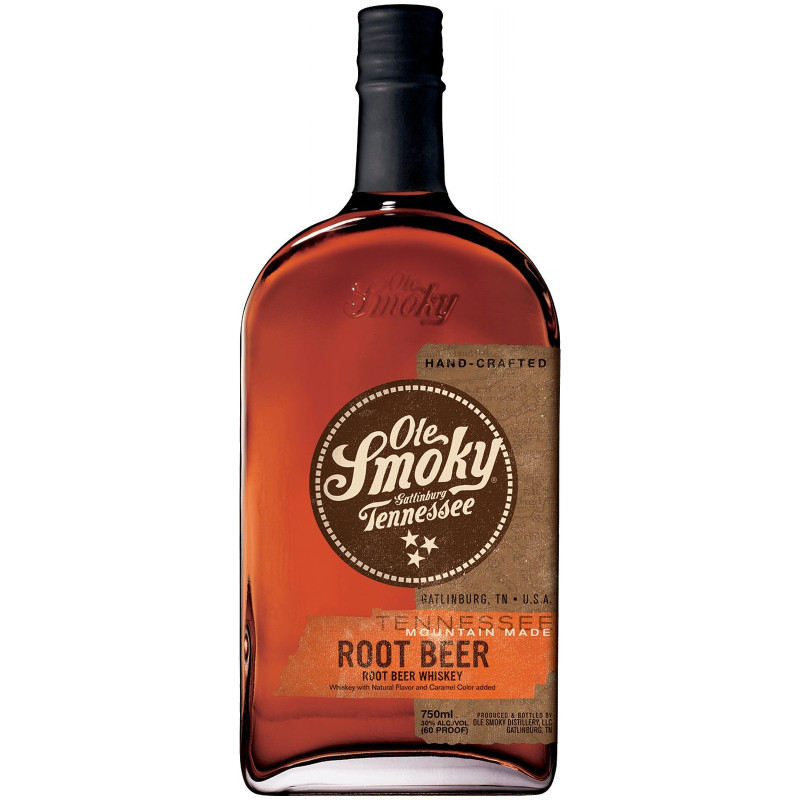 Изображение товара Напиток спиртной Ole Smoky Рут Бир с ароматом корневого пива 30%, 750 мл