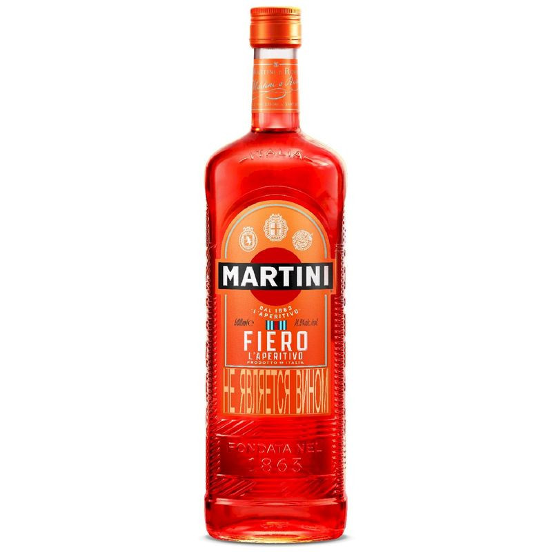 Изображение товара Вермут Martini Fiero красный сладкий 14.9% 500 мл Италия
