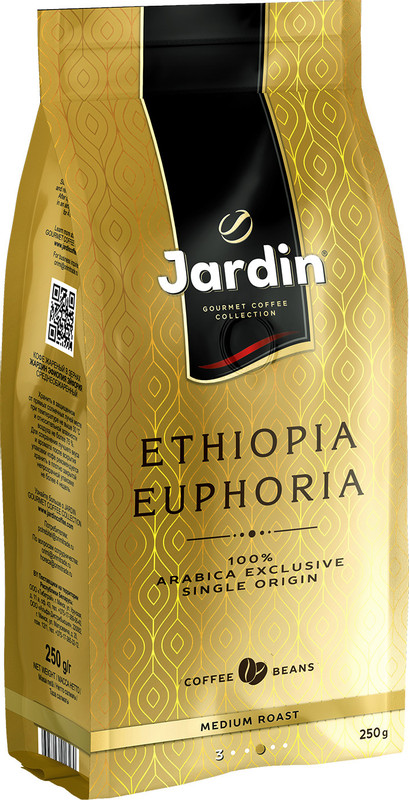 Изображение товара Кофе Jardin Euphoria жареный в зёрнах 250 г Россия