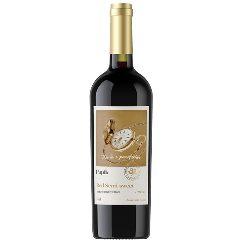 Изображение товара Вино Papik Cabernet Franc красное сухое 13.5% 750мл