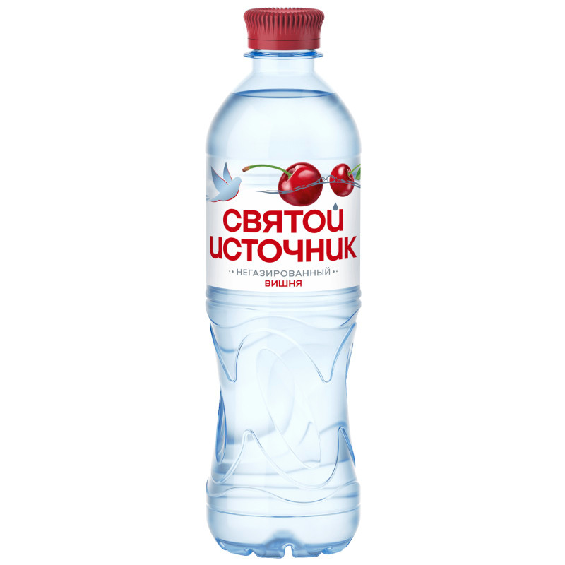 Изображение товара Вода Святой Источник Вишня негазированная, 500мл
