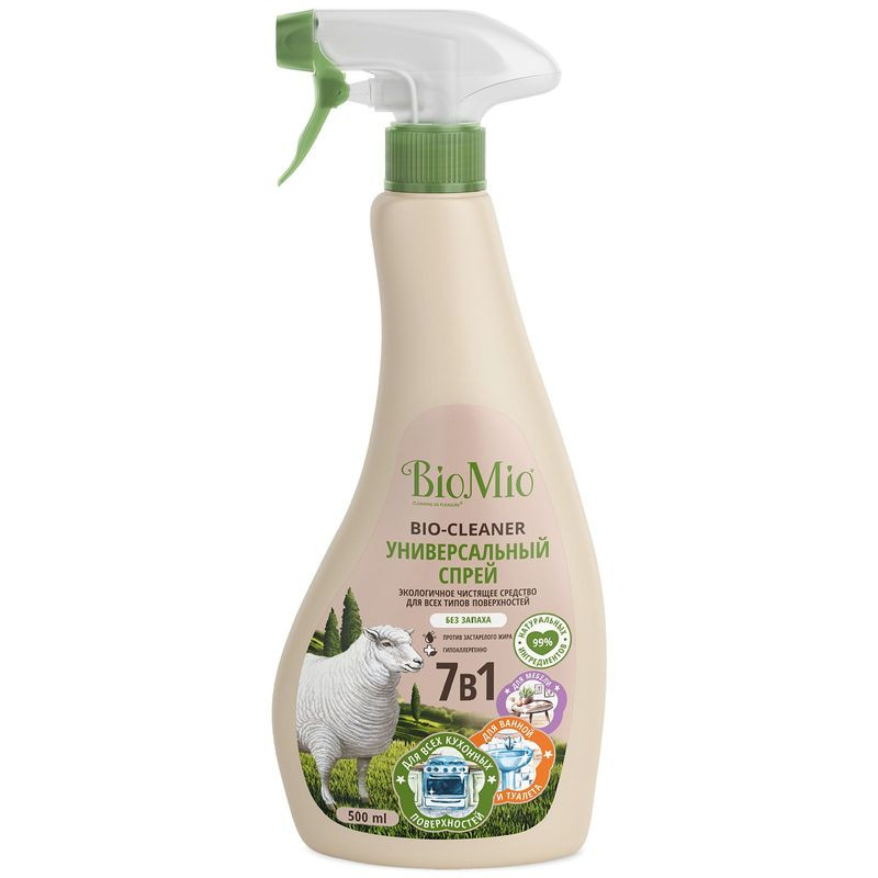 Изображение товара Экологическое универсальное чистящее средство BioMio 500 мл для дома и офиса