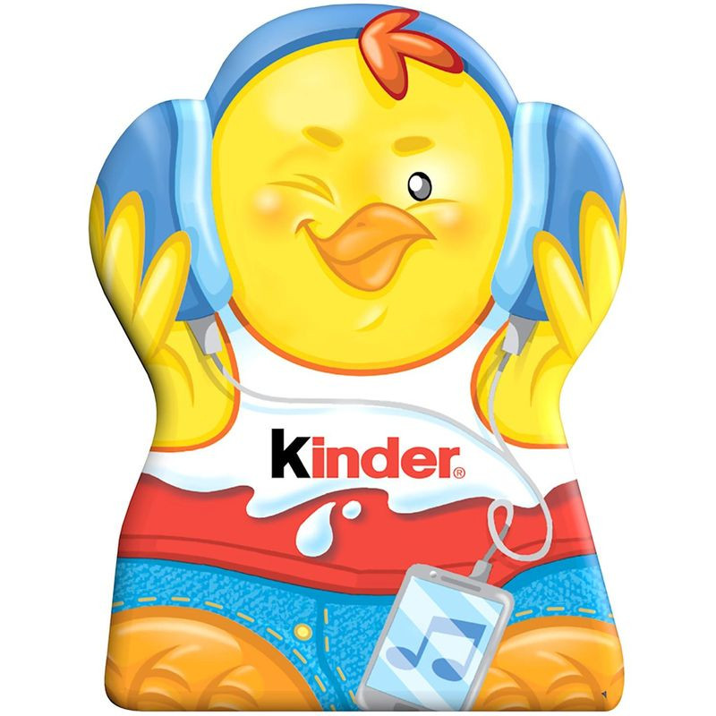 Изображение товара Kinder фигурный молочный шоколад с внутренним молочным слоем 35г