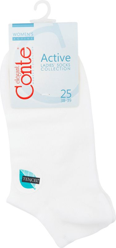 Изображение товара Носки женские Conte Active 079 Ультракороткие черного цвета